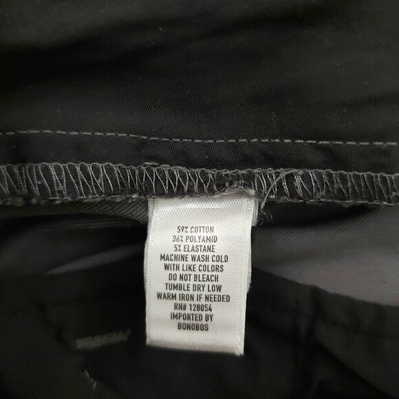 Bonobos Pants Mens 30x32 Gray Athletic Slim Straight Flat Front Stretch Golf - Picture 10 of 12